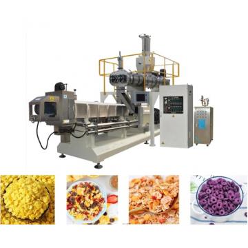 Business Snack Food Chips Puff Extruder Machine To Make Corn Flakes